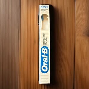 Vintage Oral-B Interdental Handle ADA NOS‎ NEW Sealed Dental Tool